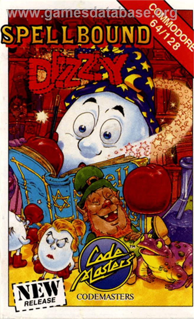 Spellbound Dizzy - Commodore 64 - Artwork - Box
