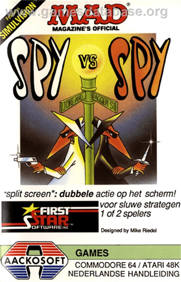 Spy vs Spy: The Island Caper - Commodore 64 - Artwork - Box