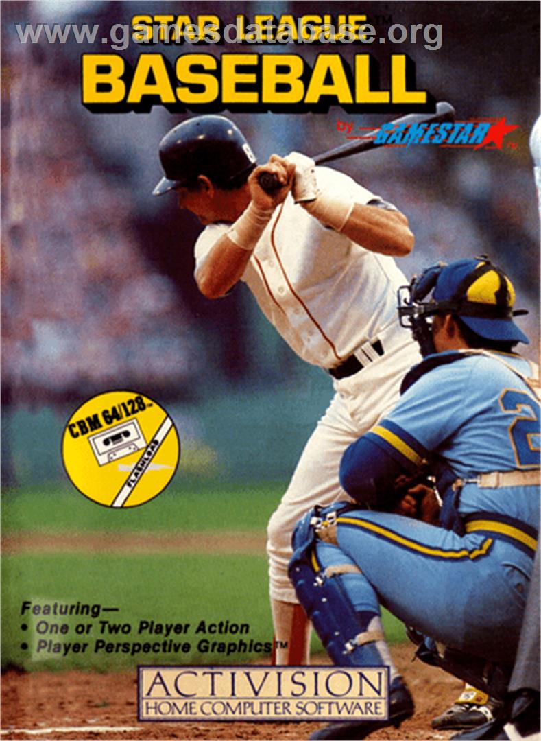 Star League Baseball - Commodore 64 - Artwork - Box