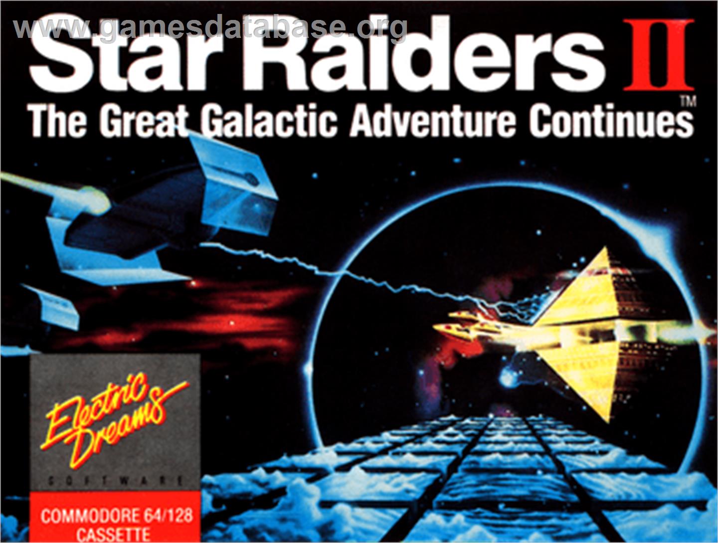 Star Raiders II - Commodore 64 - Artwork - Box