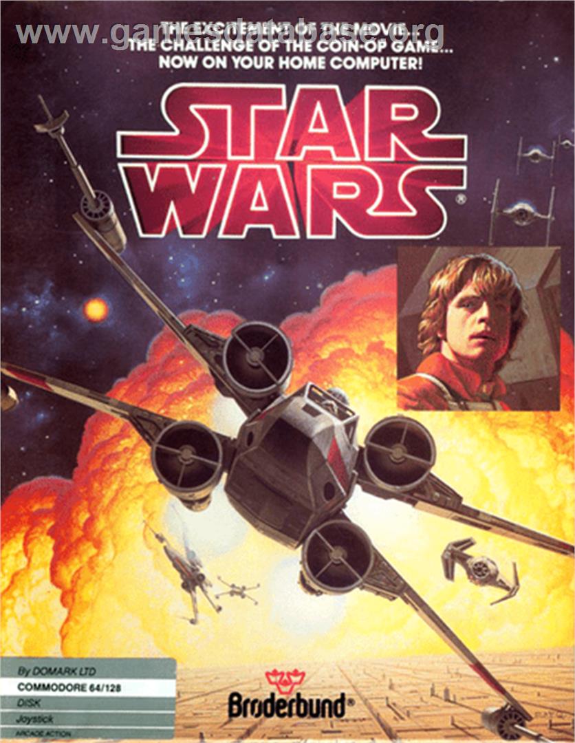 Star Wars: The Arcade Game - Commodore 64 - Artwork - Box