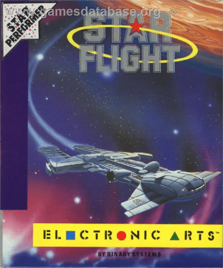 Starflight - Commodore 64 - Artwork - Box