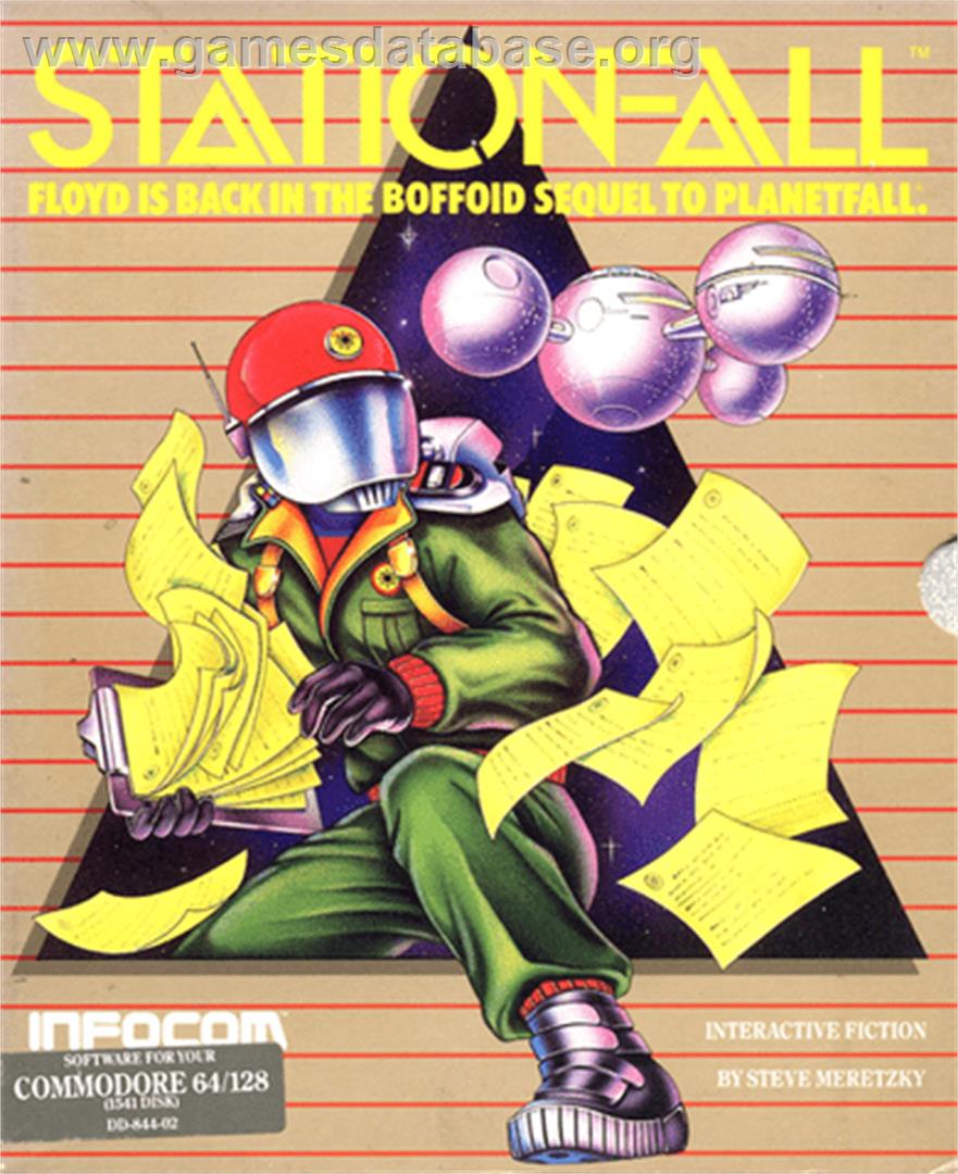 Stationfall - Commodore 64 - Artwork - Box
