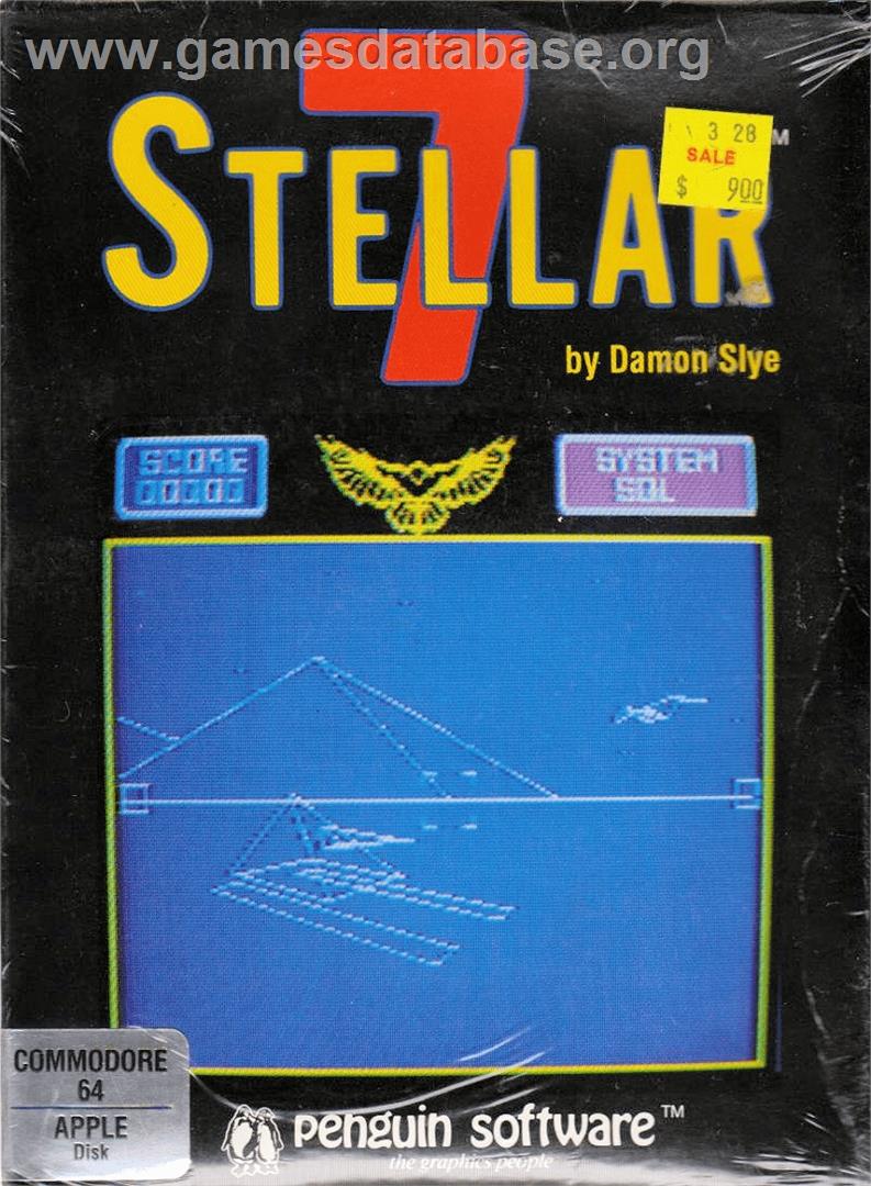 Stellar 7 - Commodore 64 - Artwork - Box