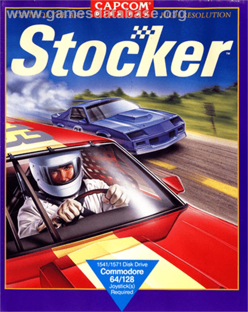 Stocker - Commodore 64 - Artwork - Box