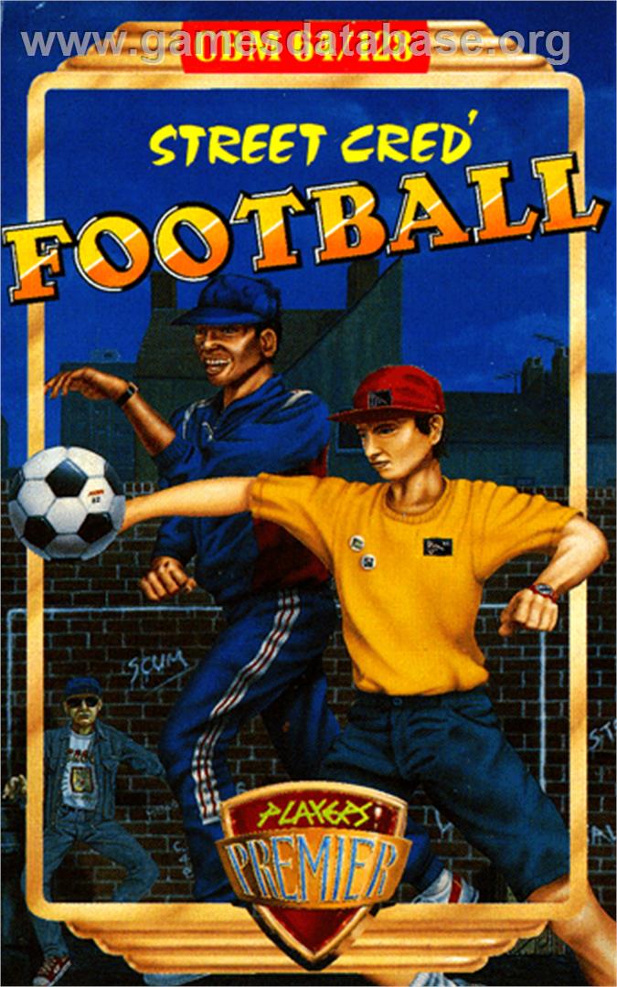 Street Cred Football - Commodore 64 - Artwork - Box