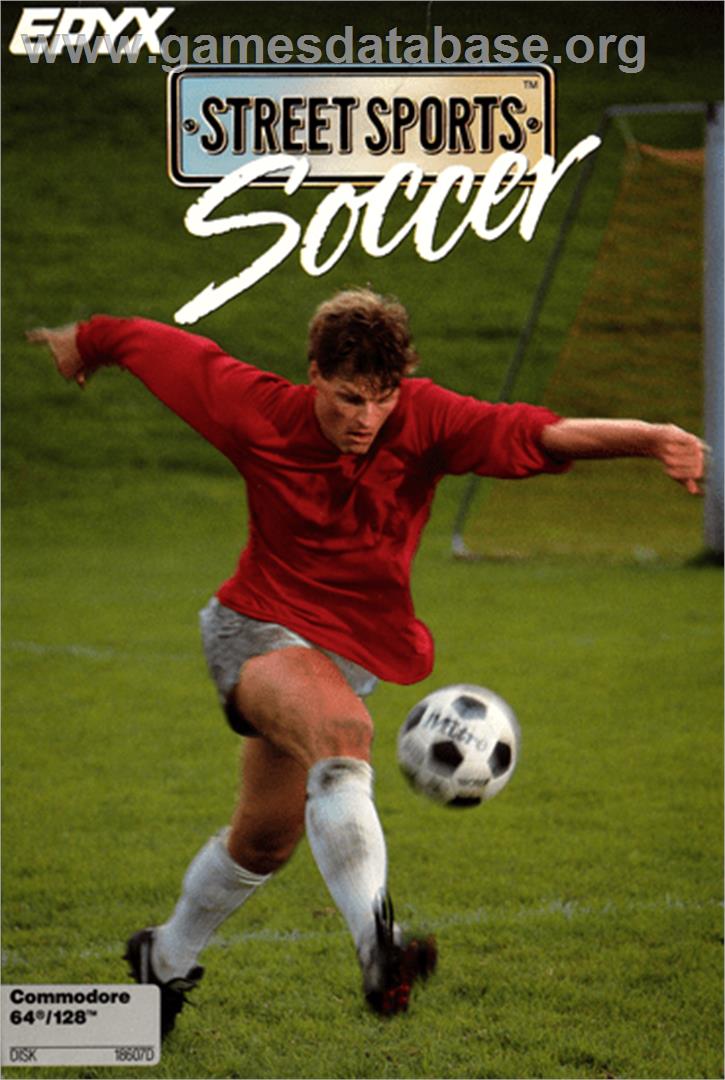 Street Sports Soccer - Commodore 64 - Artwork - Box
