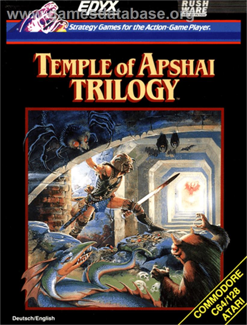Temple of Apshai Trilogy - Commodore 64 - Artwork - Box