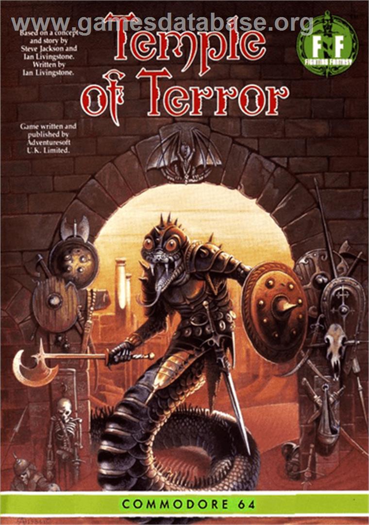 Temple of Terror - Commodore 64 - Artwork - Box