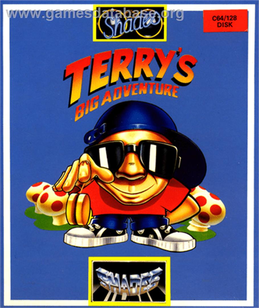 Terry's Big Adventure - Commodore 64 - Artwork - Box