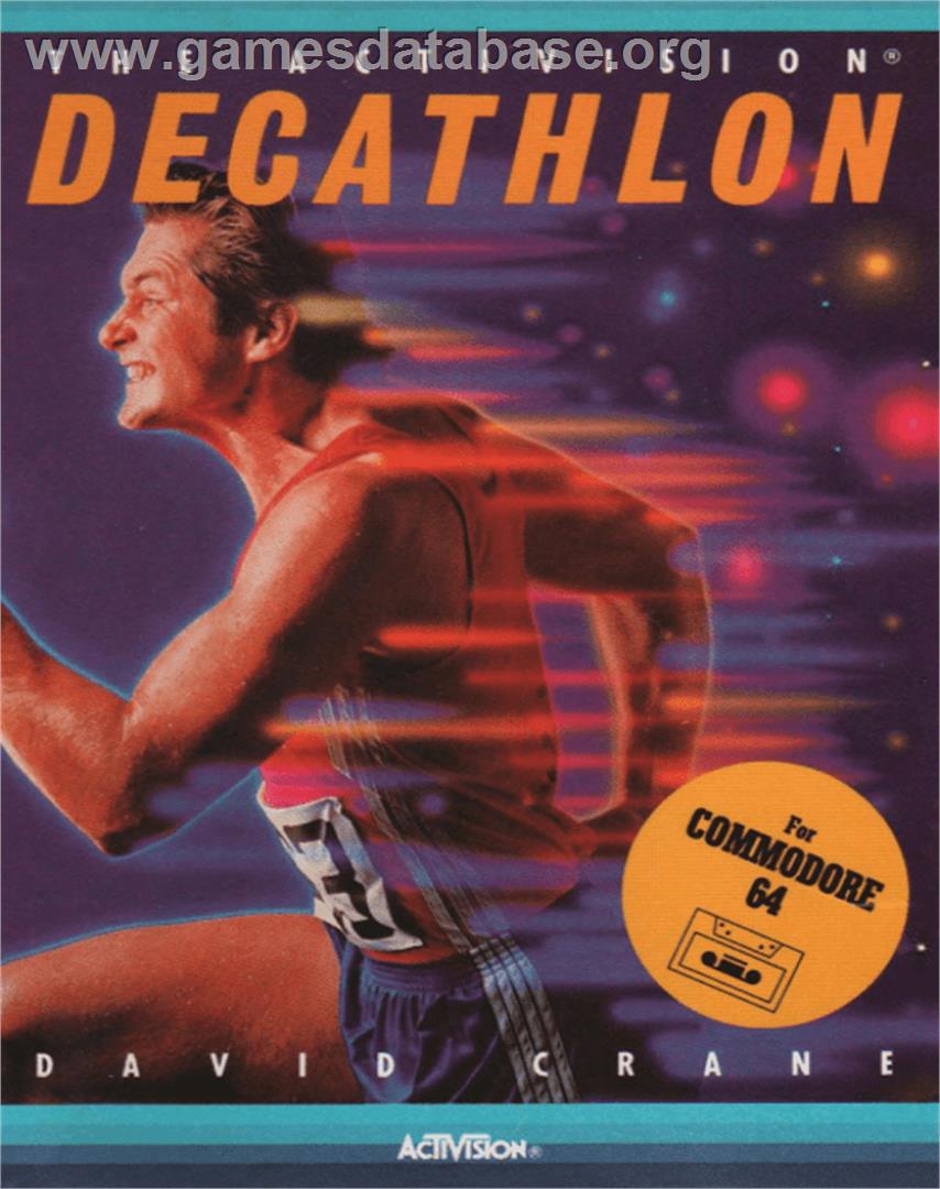 The Activision Decathlon - Commodore 64 - Artwork - Box
