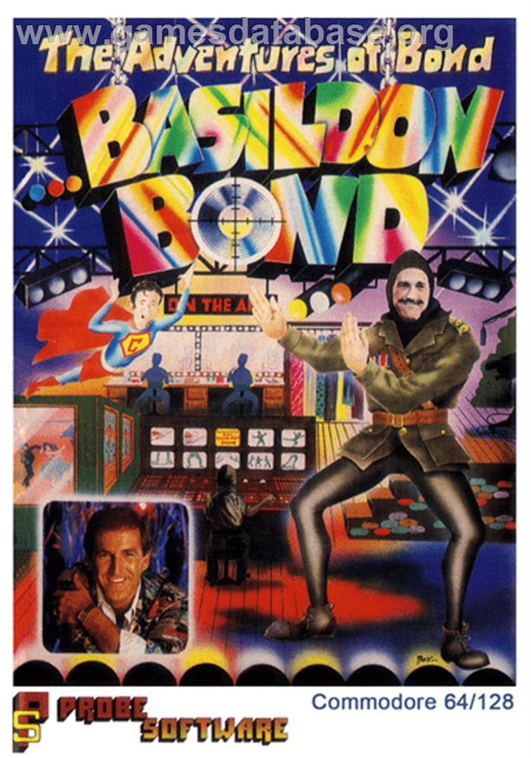 The Adventures of Bond... Basildon Bond - Commodore 64 - Artwork - Box