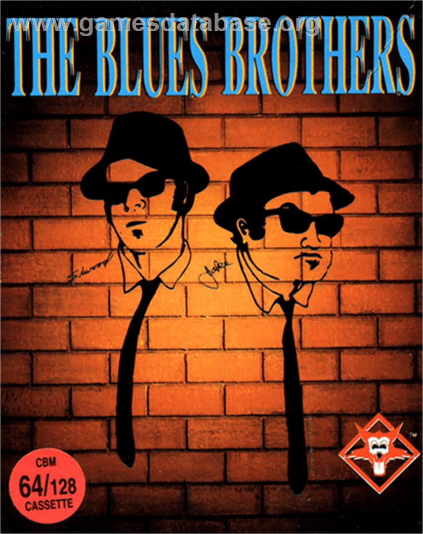 The Blues Brothers - Commodore 64 - Artwork - Box
