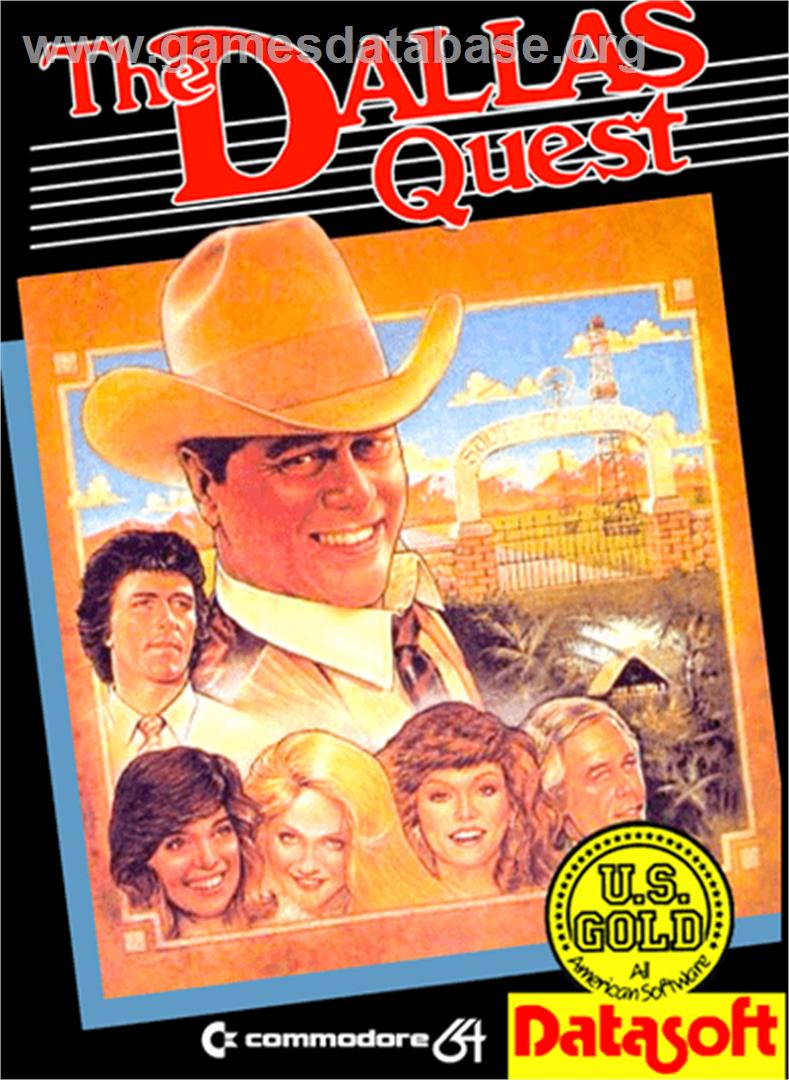 The Dallas Quest - Commodore 64 - Artwork - Box