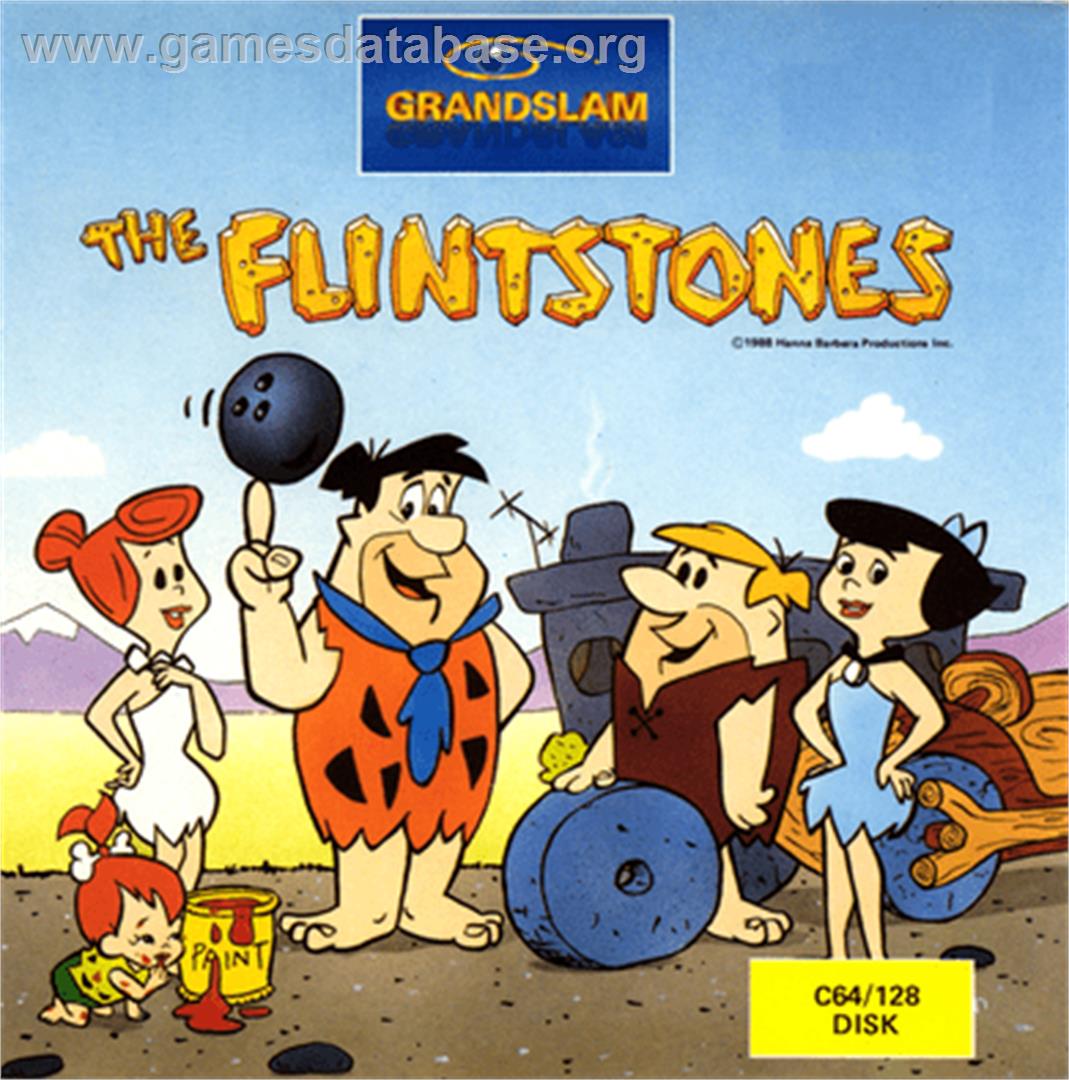 The Flintstones - Commodore 64 - Artwork - Box