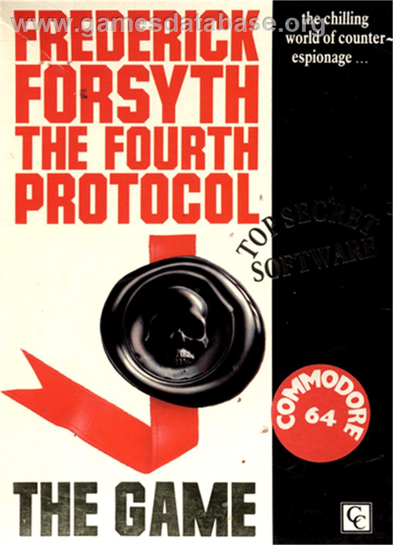 The Fourth Protocol - Commodore 64 - Artwork - Box