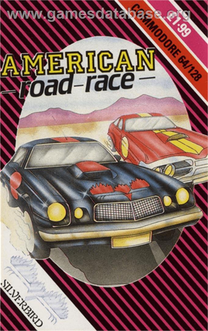The Great American Cross-Country Road Race - Commodore 64 - Artwork - Box