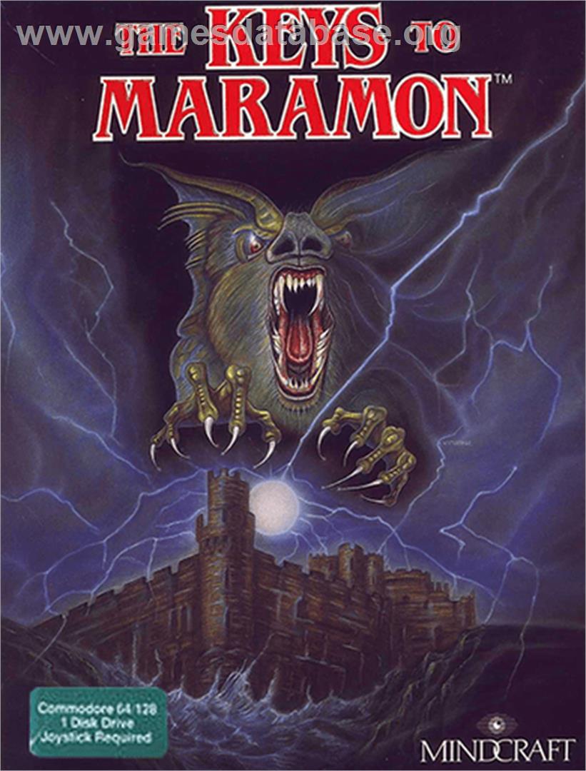 The Keys to Maramon - Commodore 64 - Artwork - Box