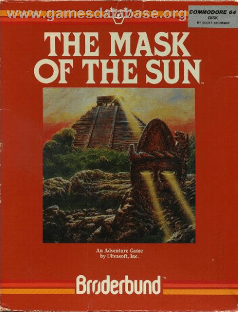 The Mask of the Sun - Commodore 64 - Artwork - Box