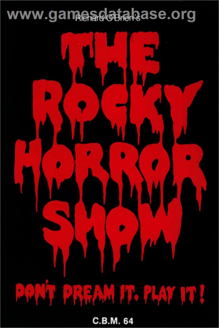The Rocky Horror Show - Commodore 64 - Artwork - Box