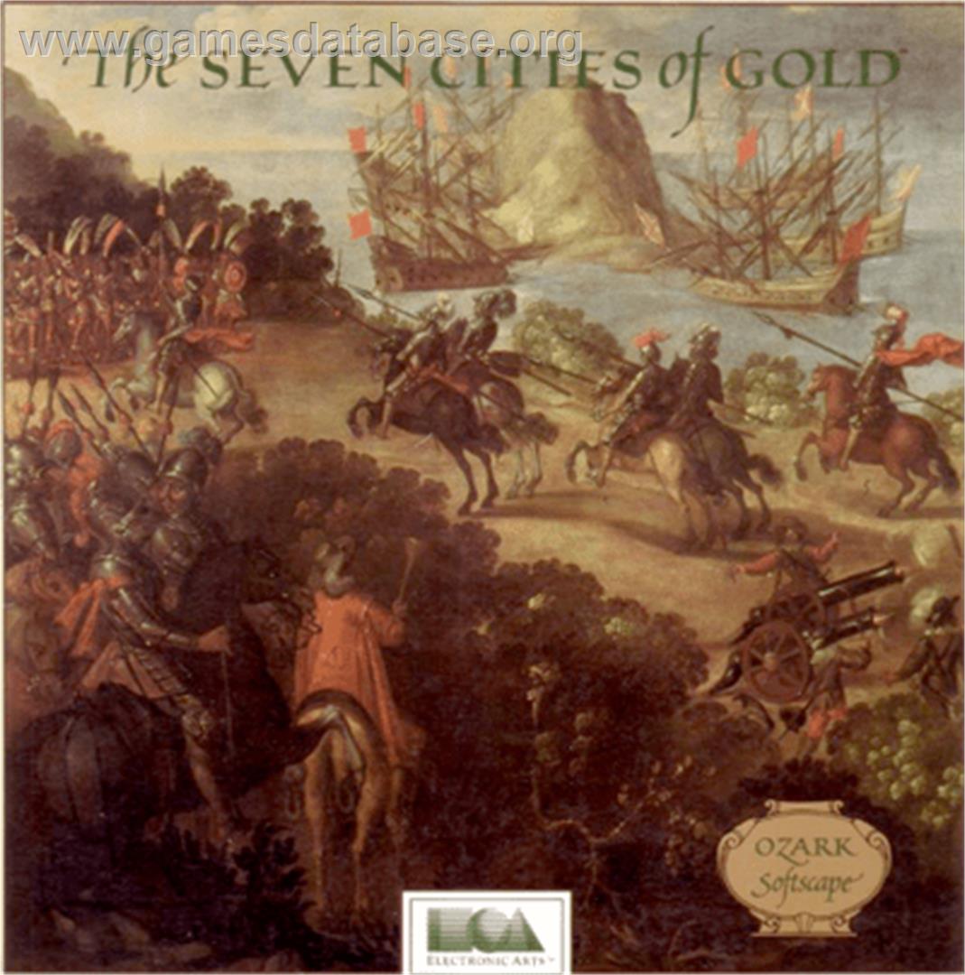 The Seven Cities of Gold - Commodore 64 - Artwork - Box