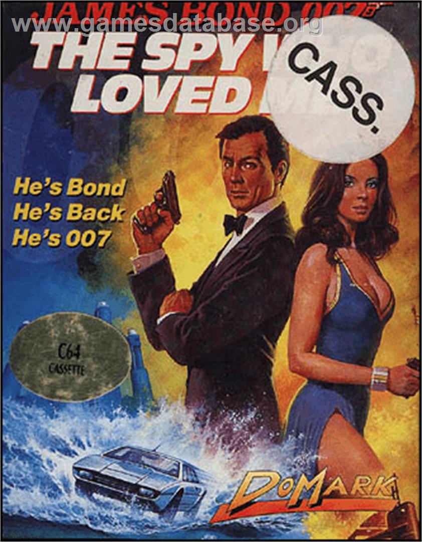 The Spy Who Loved Me - Commodore 64 - Artwork - Box