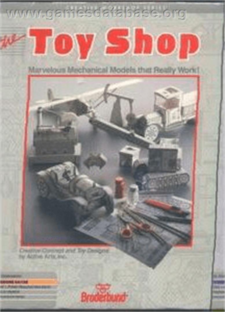 The Toy Shop - Commodore 64 - Artwork - Box