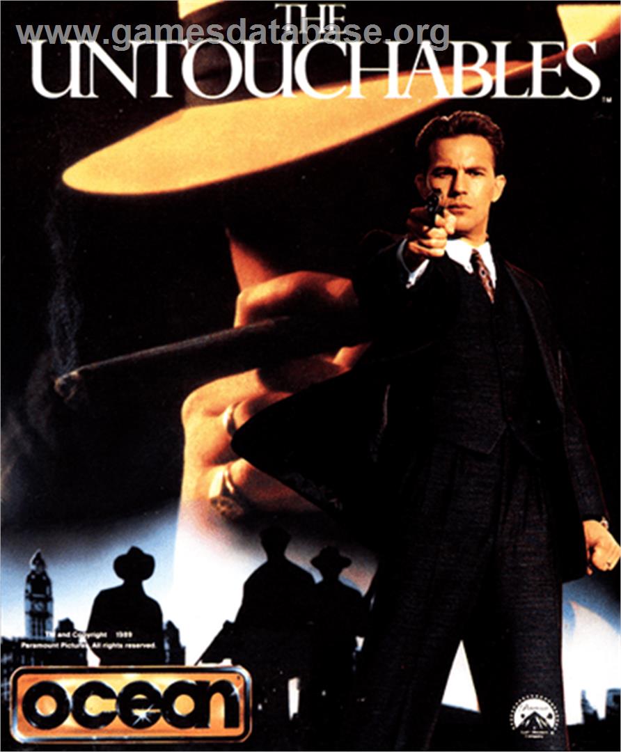 The Untouchables - Commodore 64 - Artwork - Box