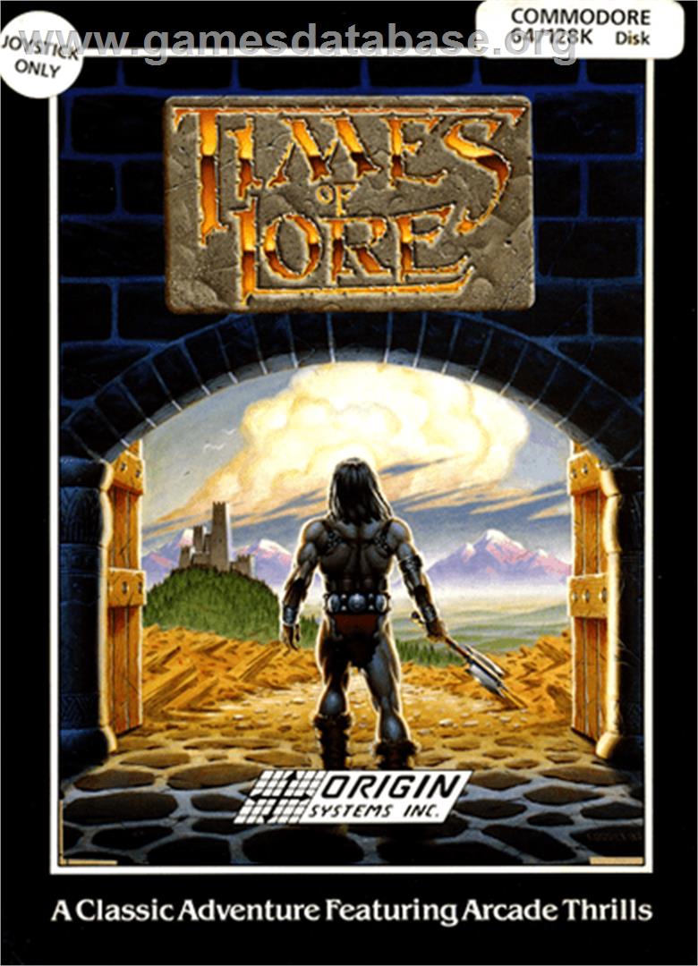 Times of Lore - Commodore 64 - Artwork - Box