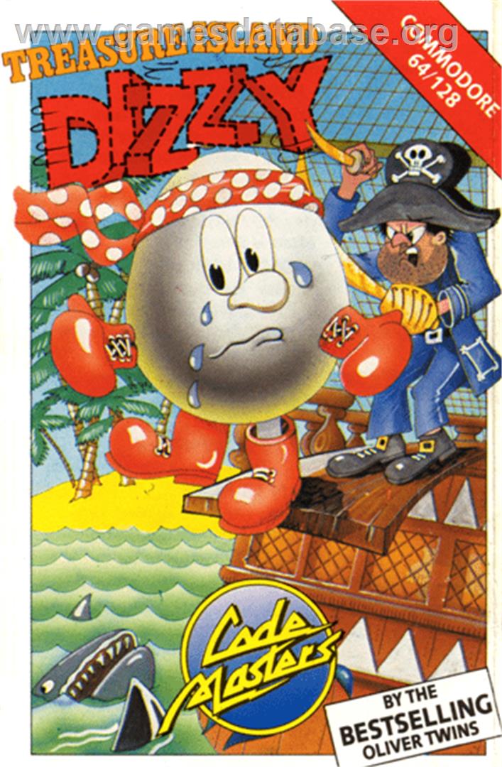 Treasure Island Dizzy - Commodore 64 - Artwork - Box