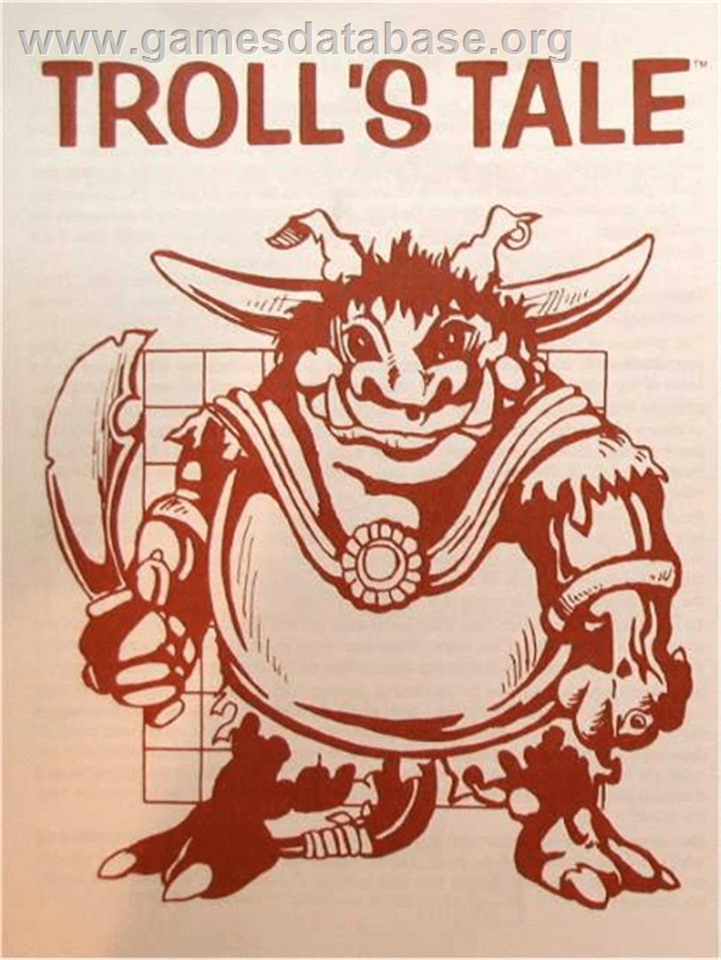 Troll's Tale - Commodore 64 - Artwork - Box