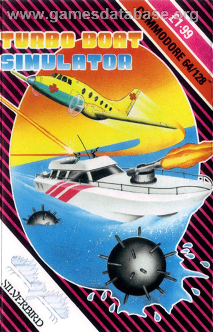 Turbo Boat Simulator - Commodore 64 - Artwork - Box