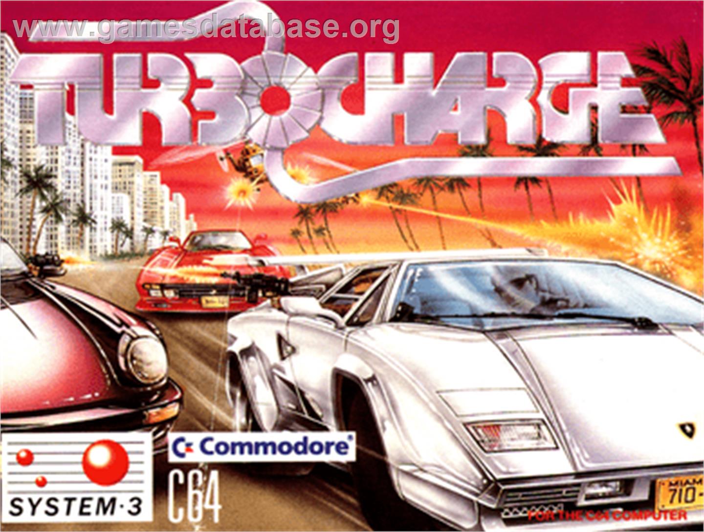 Turbo Charge - Commodore 64 - Artwork - Box