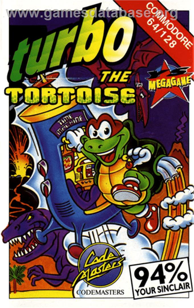 Turbo the Tortoise - Commodore 64 - Artwork - Box