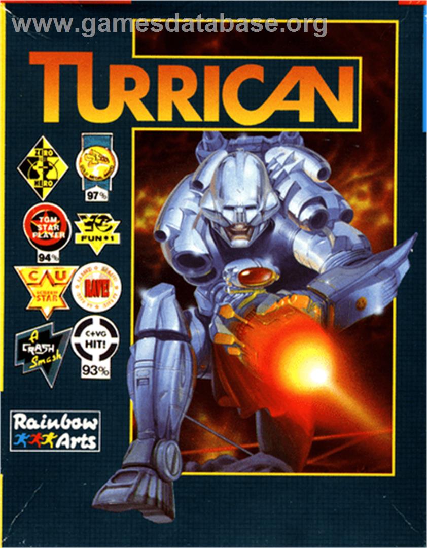 Turrican - Commodore 64 - Artwork - Box