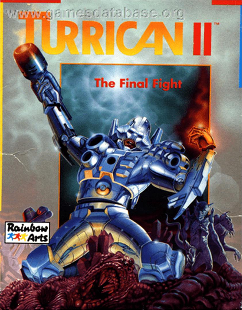 Turrican II: The Final Fight - Commodore 64 - Artwork - Box