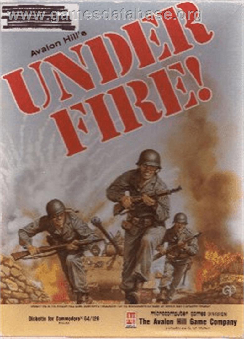 Under Fire - Commodore 64 - Artwork - Box