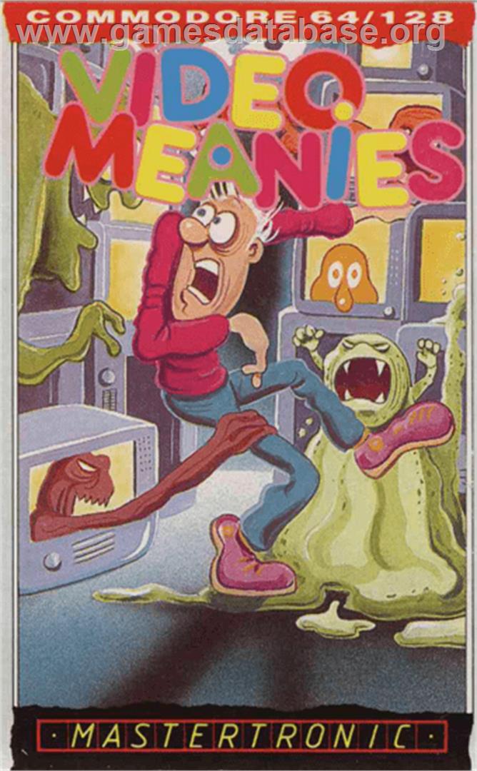 Video Meanies - Commodore 64 - Artwork - Box