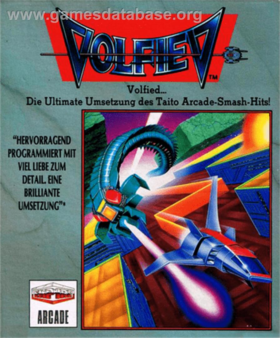 Volfied - Commodore 64 - Artwork - Box