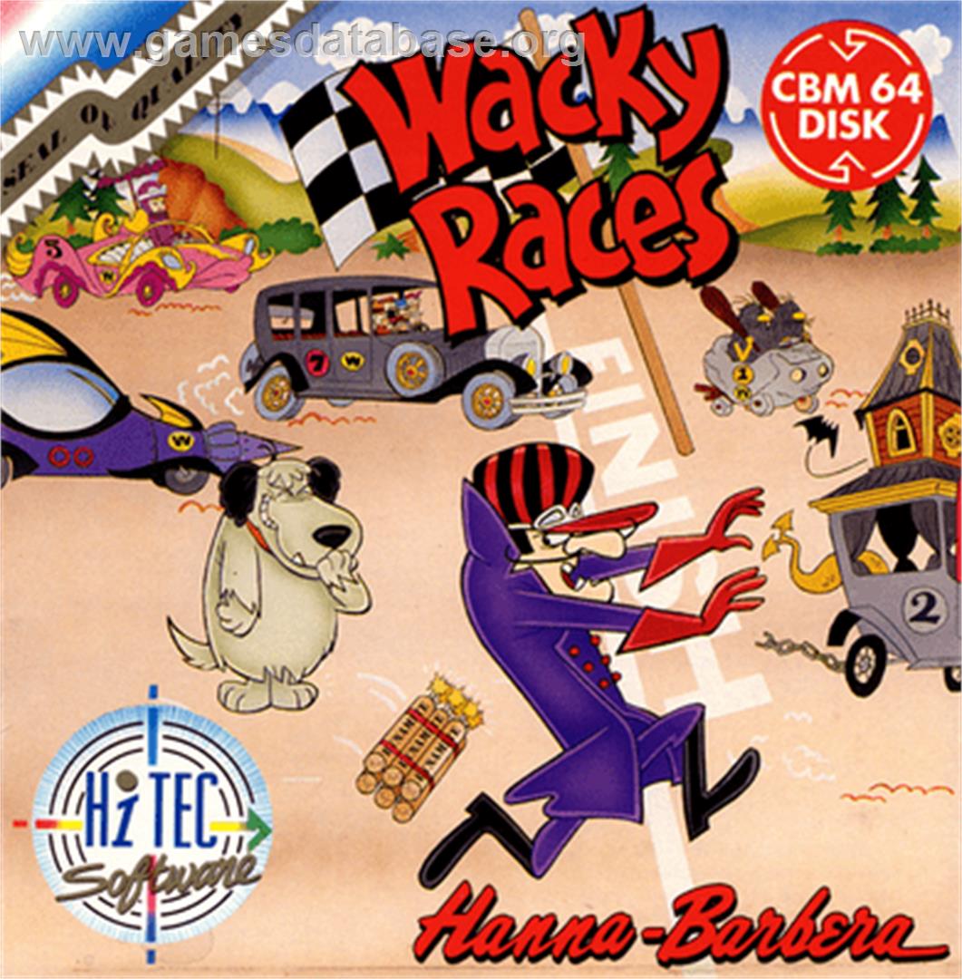 Wacky Races - Commodore 64 - Artwork - Box