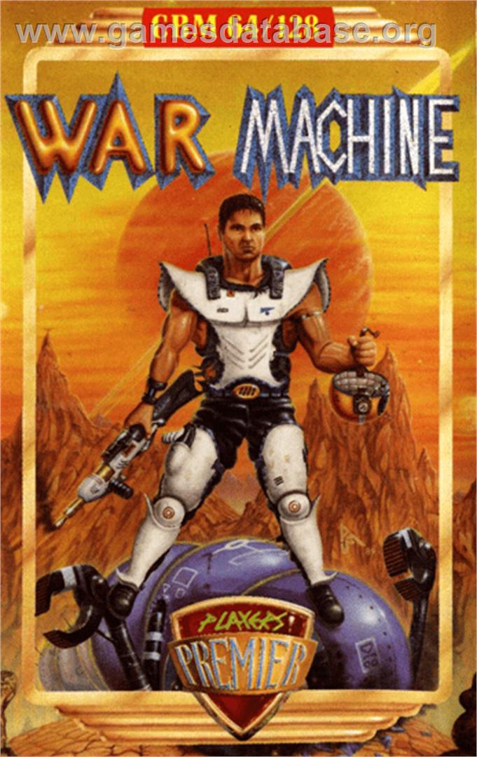 War Machine - Commodore 64 - Artwork - Box