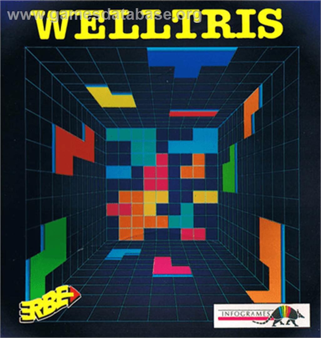 Welltris - Commodore 64 - Artwork - Box