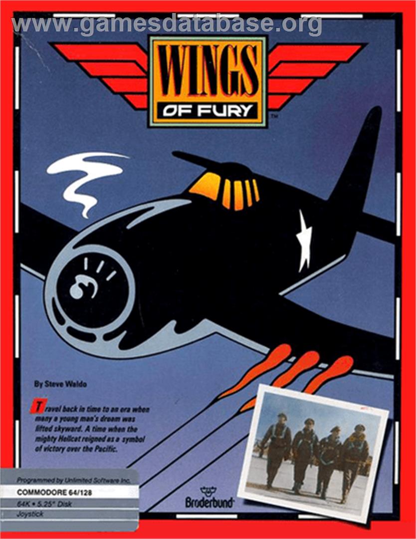 Wings of Fury - Commodore 64 - Artwork - Box