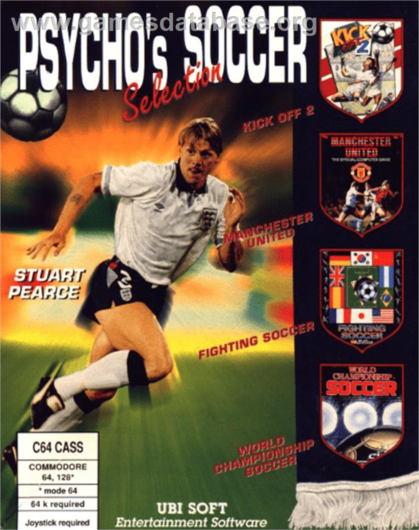 World Championship Soccer - Commodore 64 - Artwork - Box