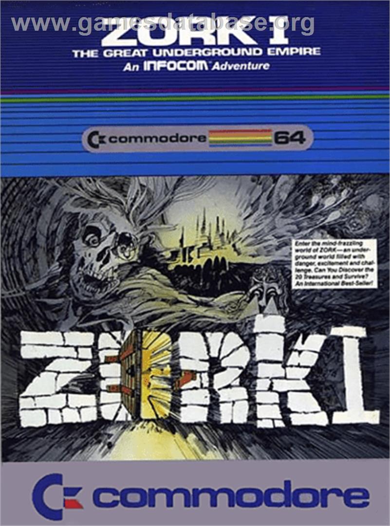 Zork - The Great Underground Empire - Commodore 64 - Artwork - Box