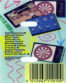 Box back cover for 180! Pub Darts on the Commodore 64.