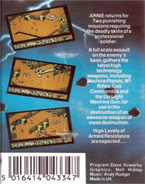 Box back cover for Arnie 2 on the Commodore 64.