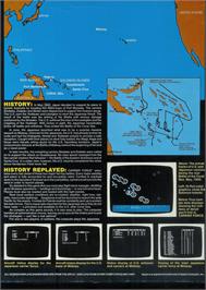 Box back cover for Carrier Force on the Commodore 64.