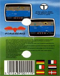 Box back cover for Park Patrol on the Commodore 64.