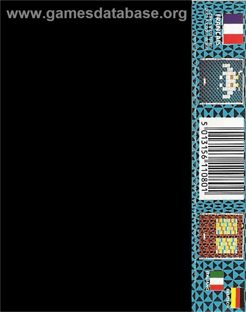 Arkanoid - Commodore 64 - Artwork - Box Back